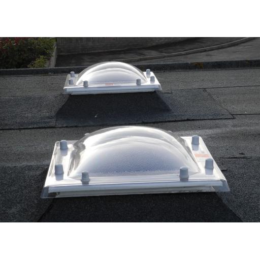 Outlook Triple Skin Polycarbonate Roof Dome
