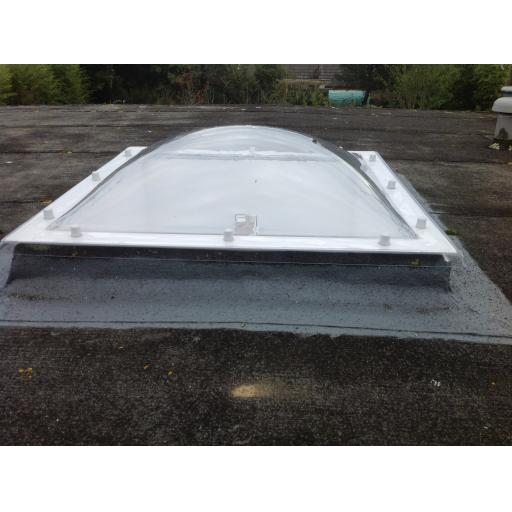 Retrofix Flat Roof Domes Single, Double or Triple Skin Polycarbonate