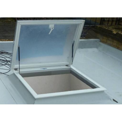 Coxdome Trade Access Hatch - Polycarbonate Roof Dome