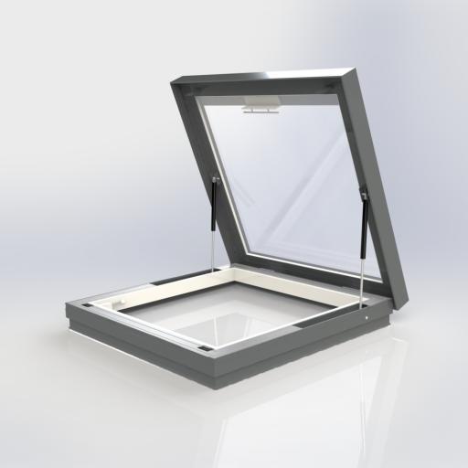 Flat Glass Manual Access Rooflight